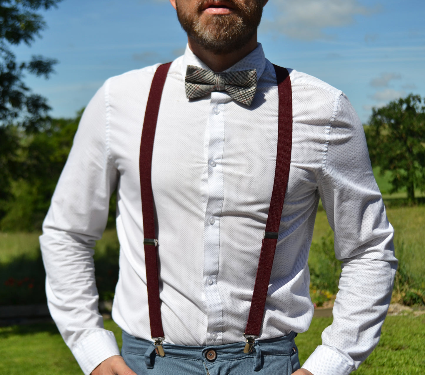 LE LIVINGSTON - Grenats & Coton - Adulte - Loup Indigo