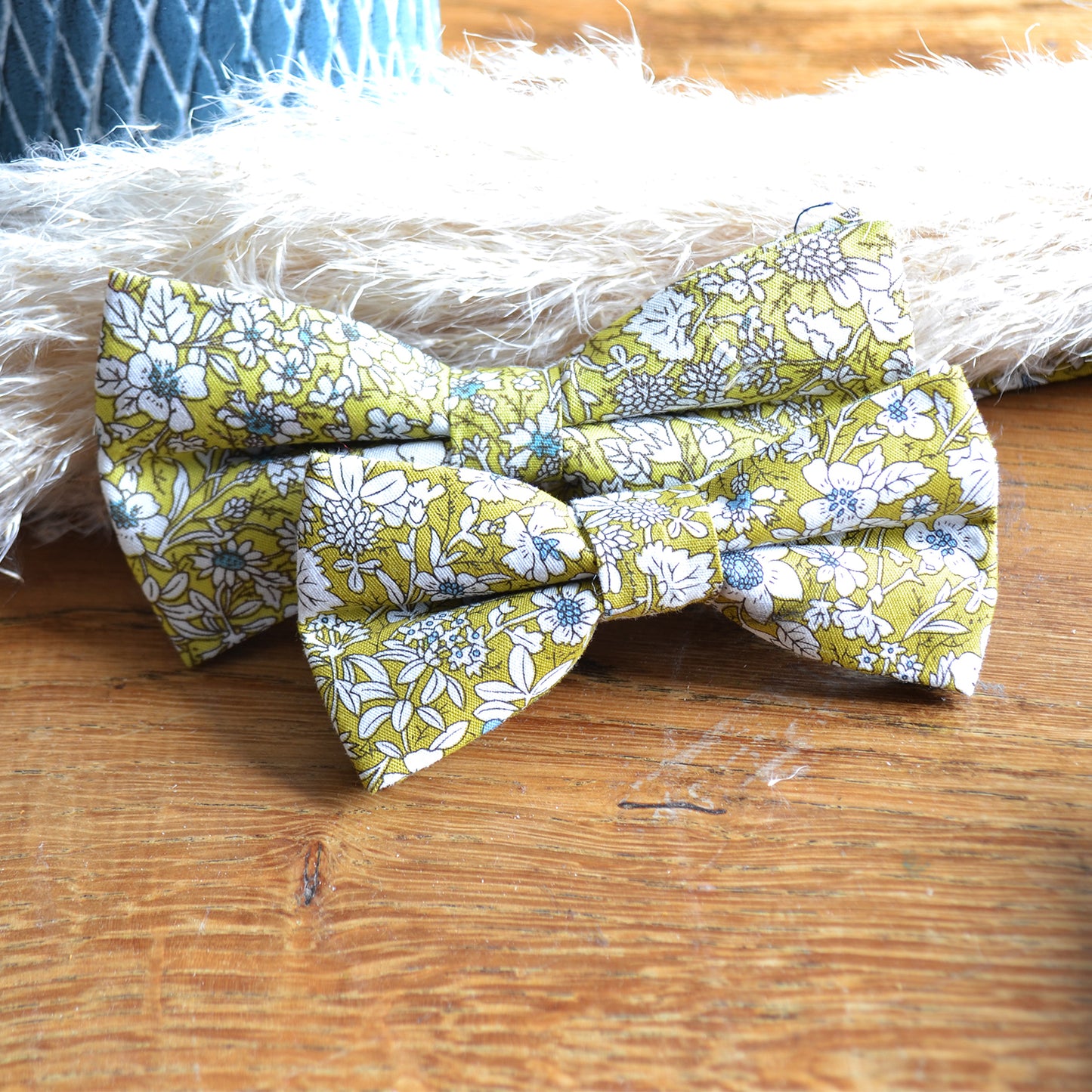 LE DUMFRIES - Jaunes & Coton - Duo - Loup Indigo