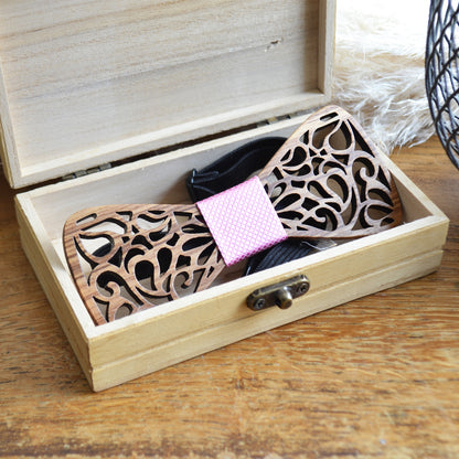 LE BAROQUE - Bois - Adulte - Rose - Loup Indigo
