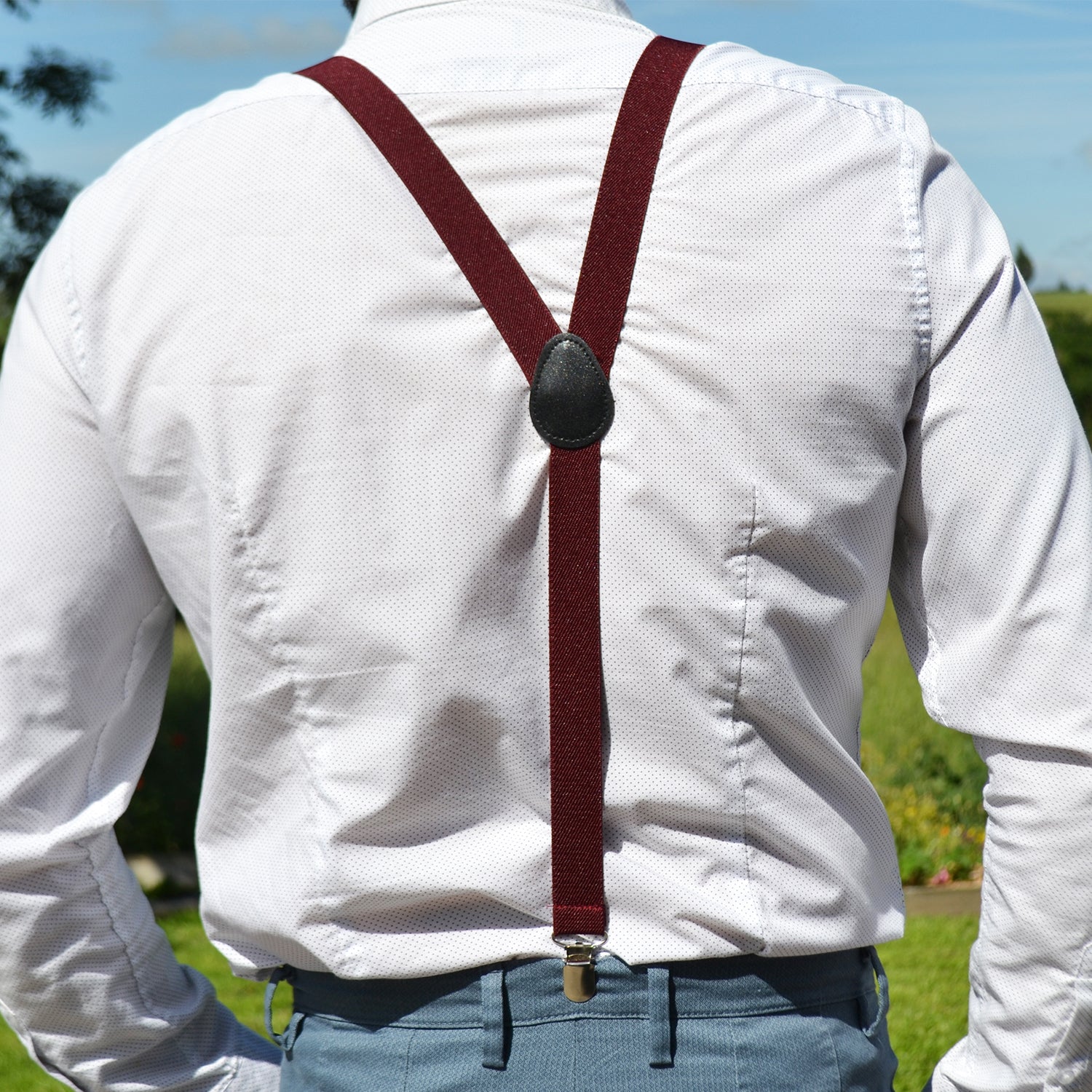 LE SAINT ANDREW - Marrons ou Grenats & Coton - Duo - Loup Indigo