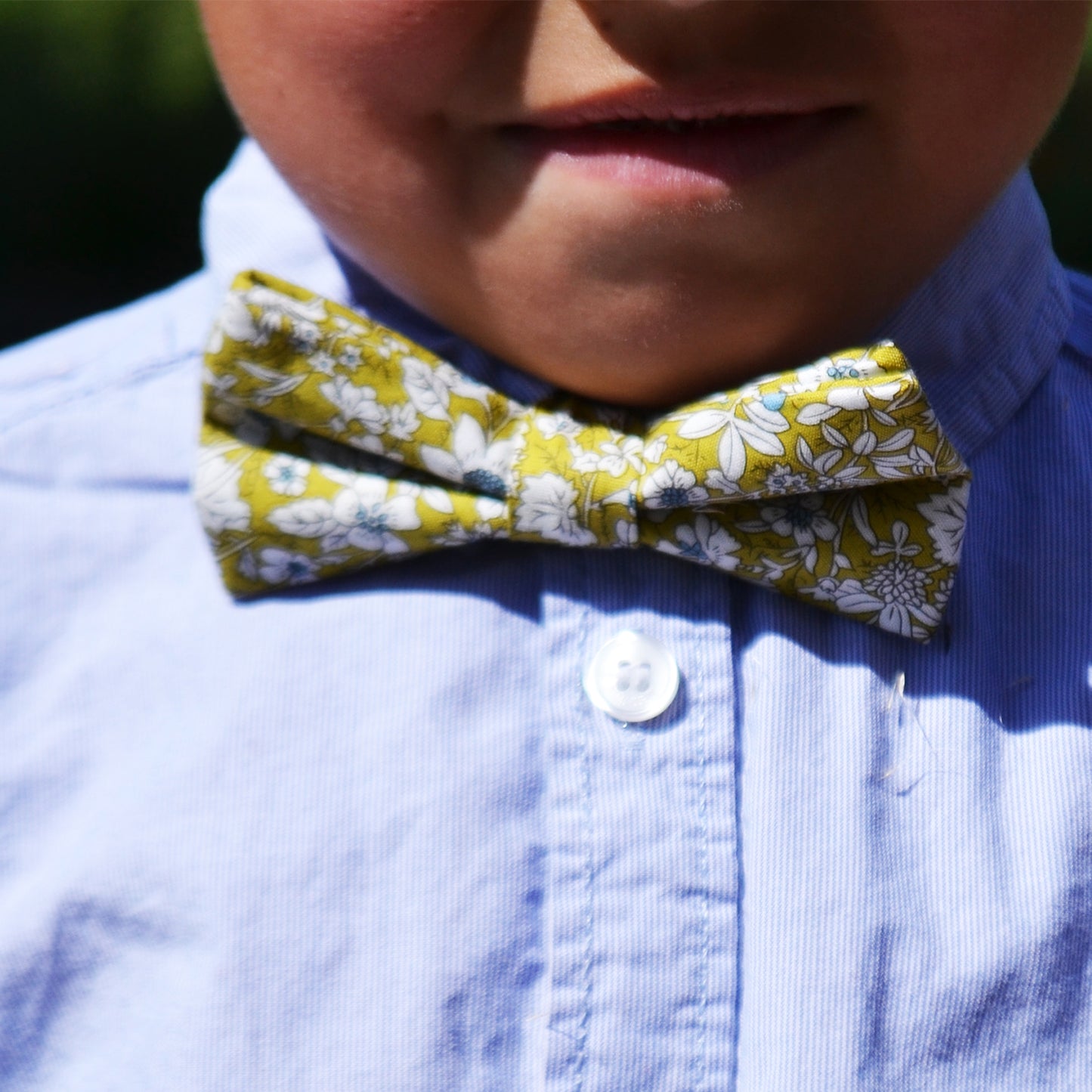 LE DUMFRIES - Coton - Duo Adulte/Enfant - Loup Indigo
