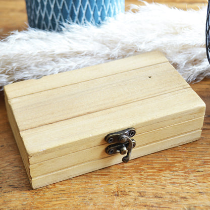 BOÎTE EN BOIS POUR NOEUD PAPILLON - Loup Indigo