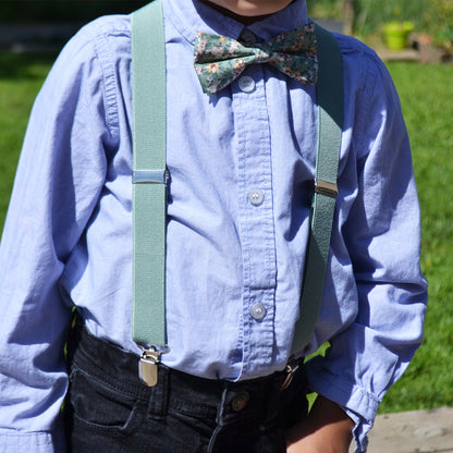 LE GREENOCK - Coton - Duo Adulte/Enfant - Loup Indigo