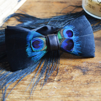 LE PAON - Plumes - Adulte - Loup Indigo