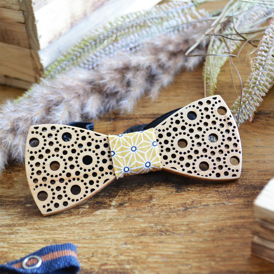 LE BULLE DE SAVON - Bois - Adulte - Jaune - Loup Indigo