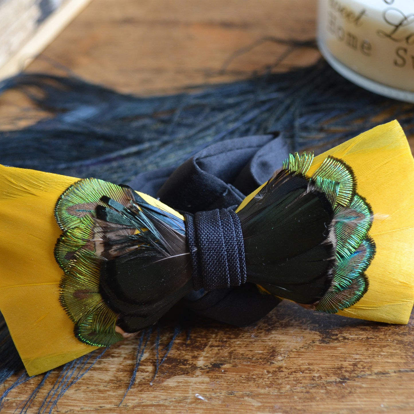 LE GEAI - Noires & Plumes - Adulte - Loup Indigo
