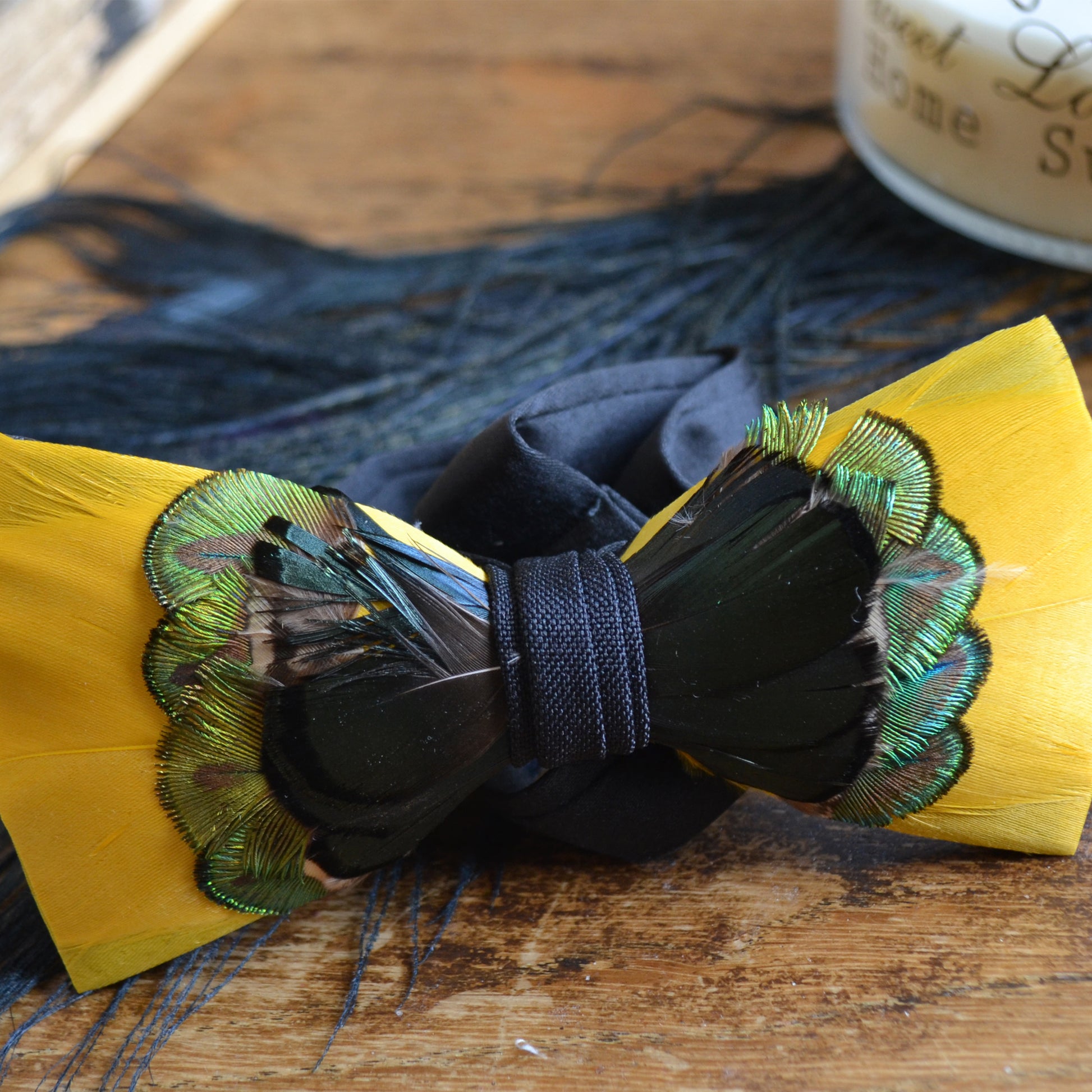LE GEAI - Noires & Plumes - Adulte - Loup Indigo
