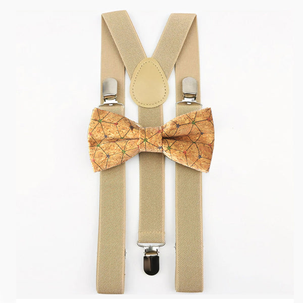 Ensemble Nœud Papillon Et Bretelles Orange Body Strenth, Taille Adulte 47 Pouces, Neuf Avec étiquettes
